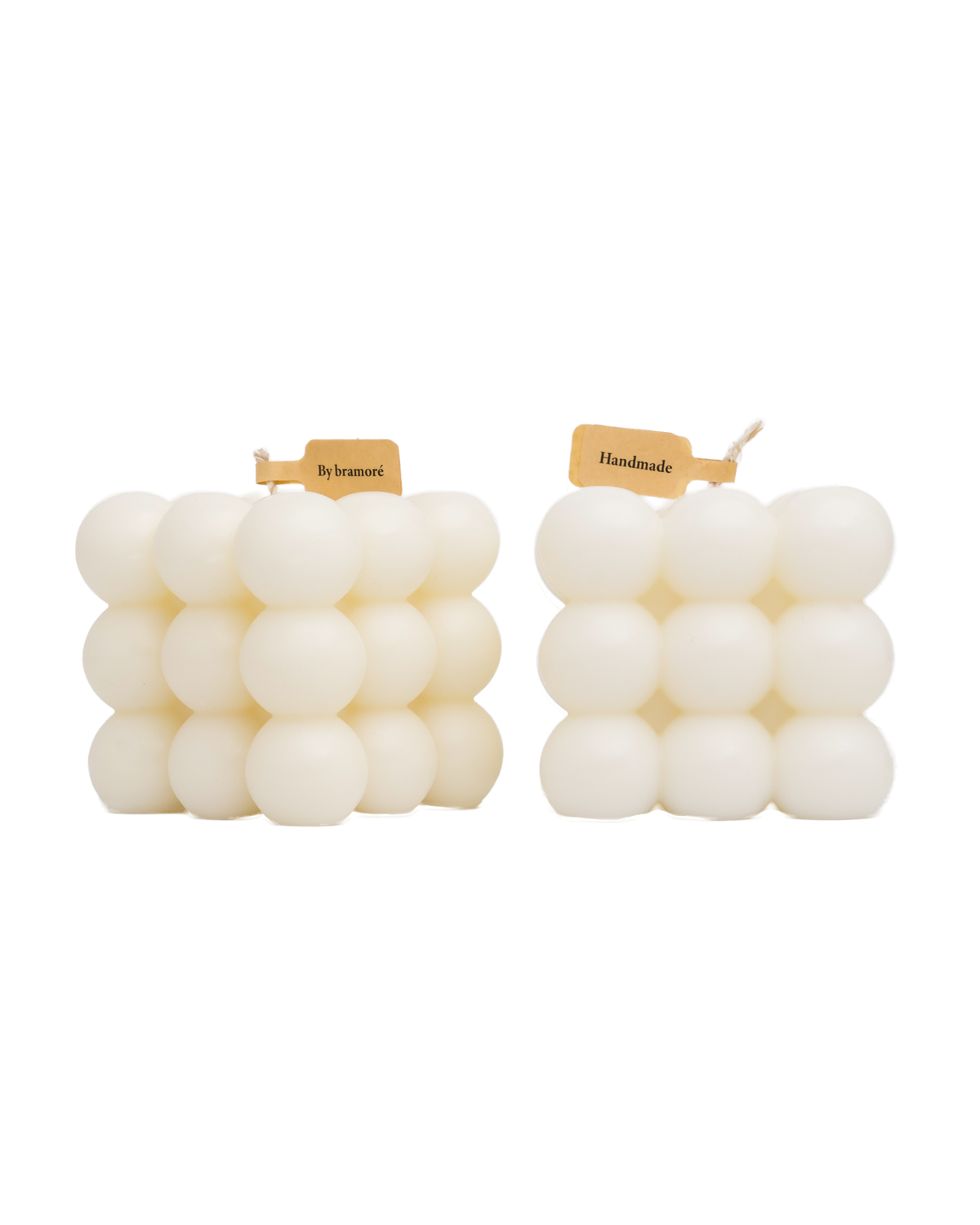 White Cube- Decor Candle