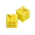 Yellow Cube- Decor Candle