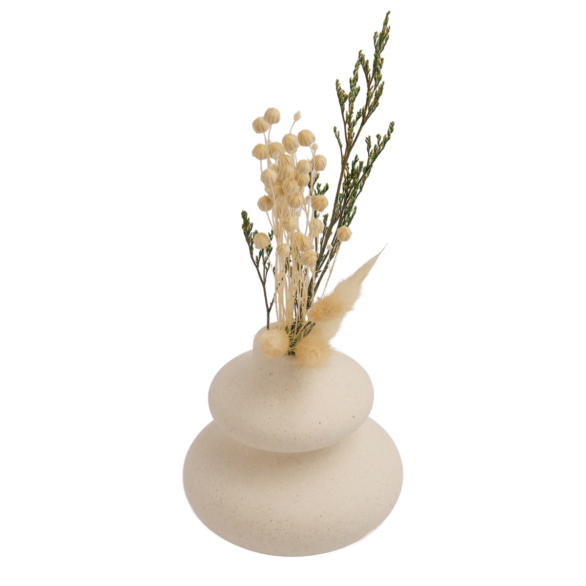 Twin curve vase